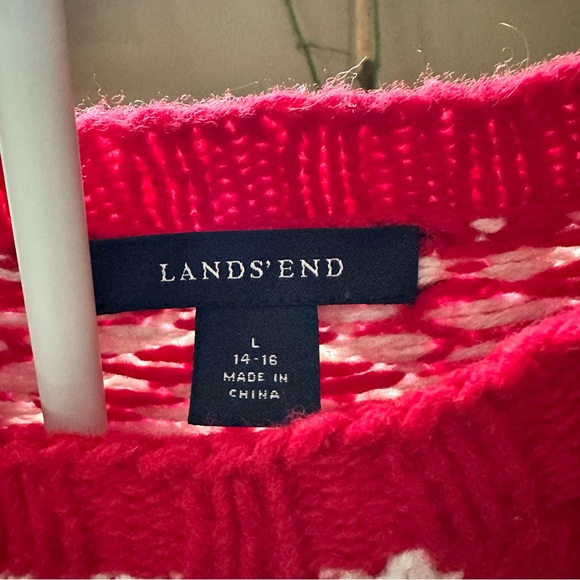Youth Lands End Knit Sweater - Picture 3 of 6
